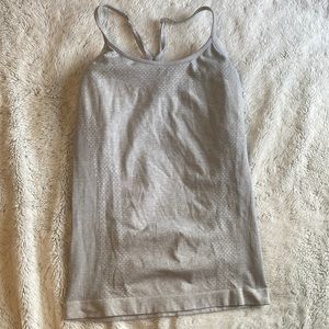 Grey Lululemon tank top